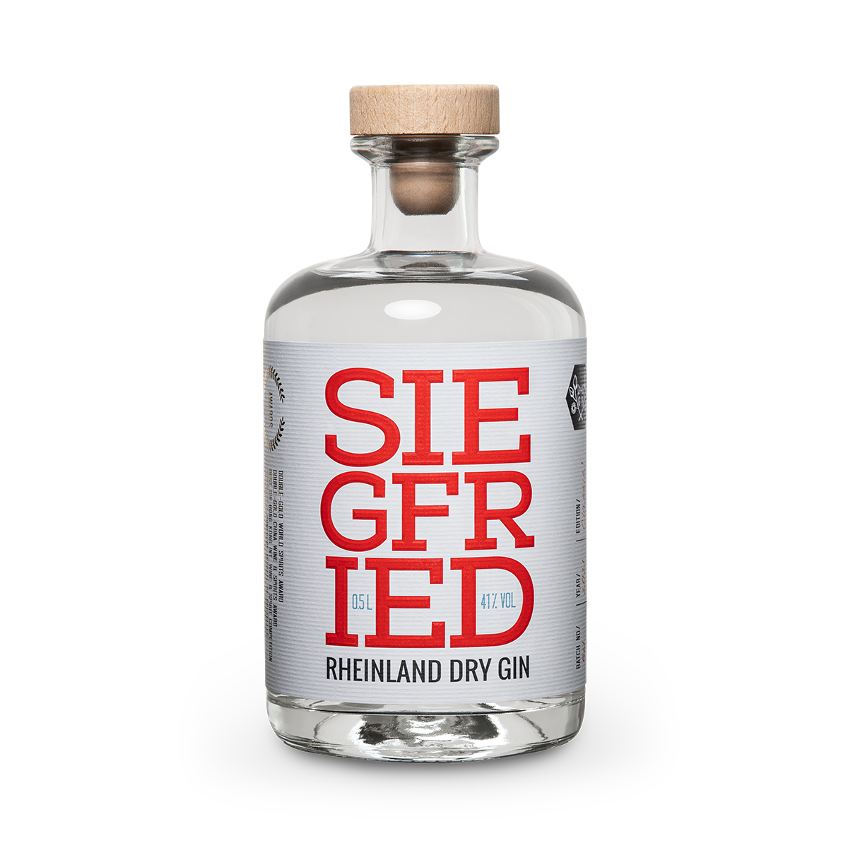 Siegfried Rheinland Dry Gin | 41 % Vol. | Spirituosen und Barstuff | Rum